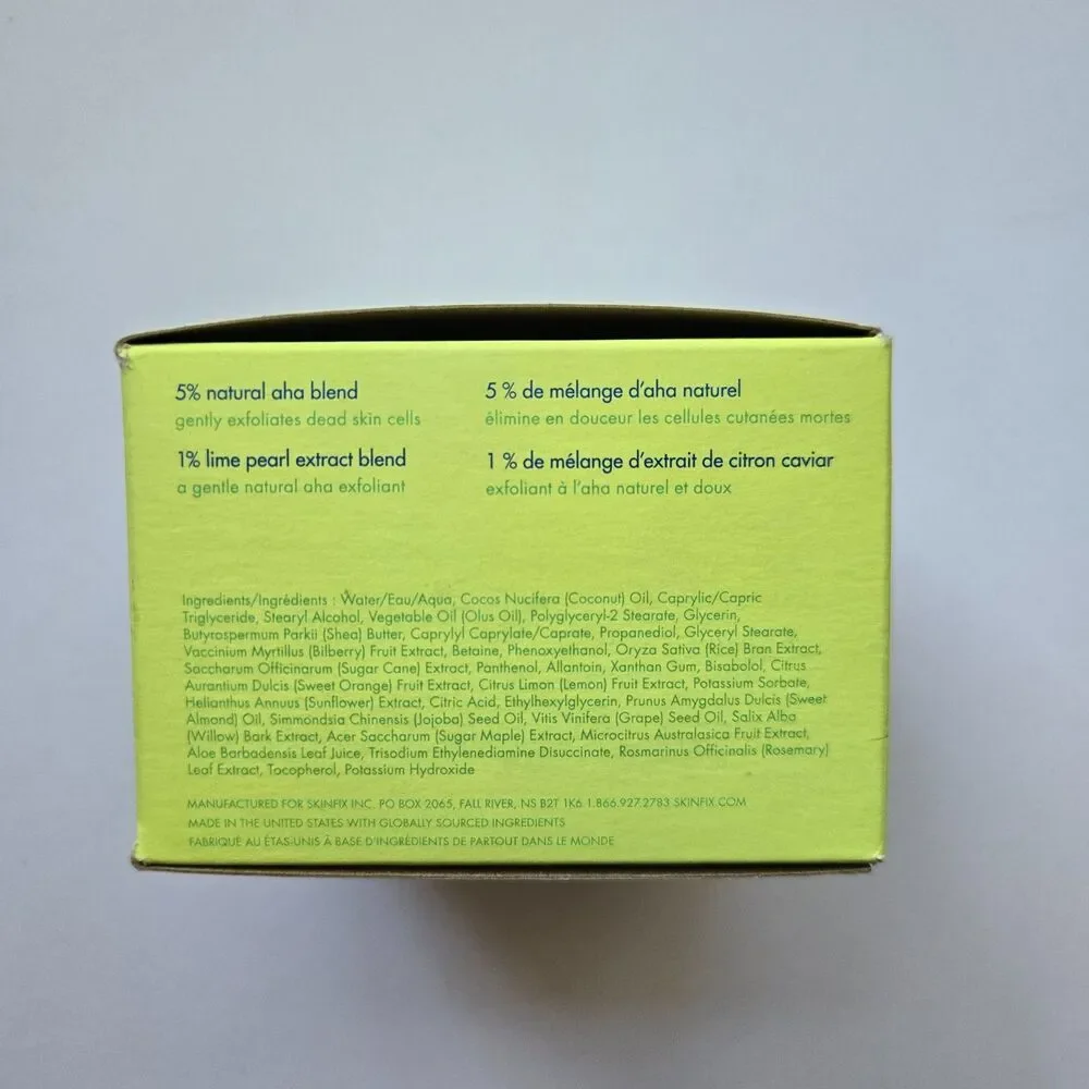 SkinFix Renewing AHA BHA Body Cream 10 Fl Oz Dry Skin Moisturizer NIB